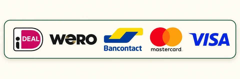 iDEAL, Wero, Bancontact, Mastercard en Visa